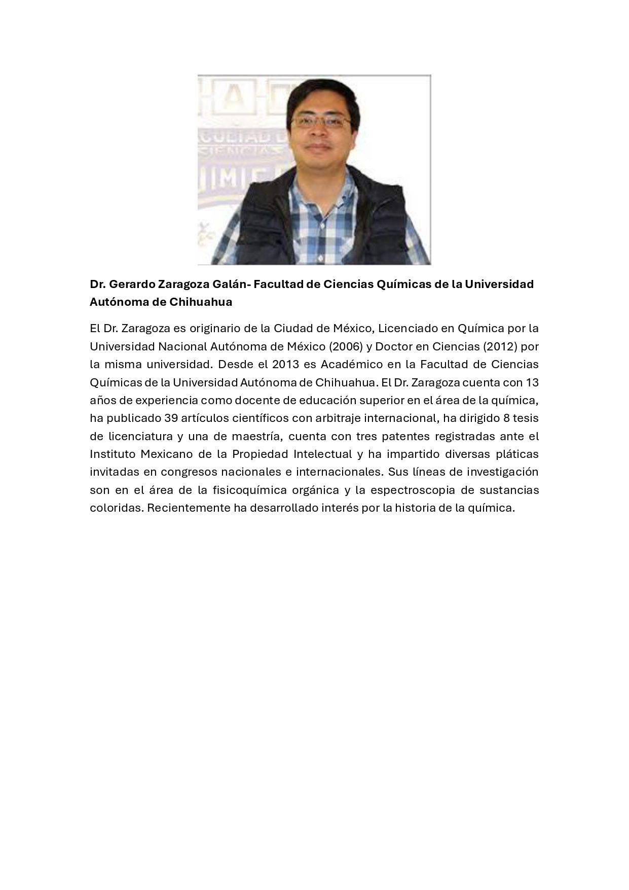 Semblanza Ponente 30